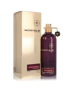 Montale Aoud Greedy by Montale Eau De Parfum Spray (Unisex) 3.4 oz for Women