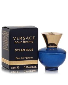 Versace Pour Femme Dylan Blue by Versace Mini EDP .17 oz for Women