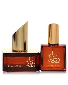 Riwayat El Oud by Afnan Eau De Parfum Spray + Free .67 Oz Travel Edp Spray (Unboxed) 1.7 oz for Women