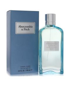 First Instinct Blue by Abercrombie & Fitch Eau De Parfum Spray 3.4 oz for Women