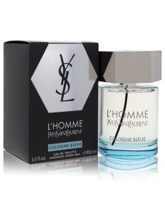 L'homme Cologne Bleue by Yves Saint Laurent Eau De Toilette Spray 3.4 oz for Men