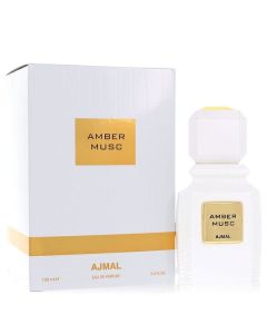 Ajmal Amber Musc by Ajmal Eau De Parfum Spray (Unisex) 3.4 oz for Women