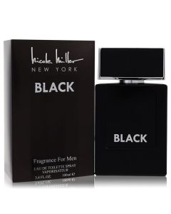 Nicole Miller Black by Nicole Miller Eau De Toilette Spray 3.4 oz for Men