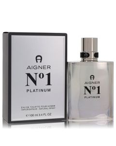 Aigner No. 1 Platinum by Etienne Aigner Eau De Toilette Spray 3.4 oz for Men