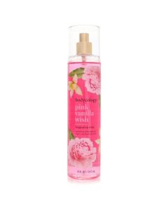 Bodycology Pink Vanilla Wish by Bodycology Fragrance Mist Spray 8 oz for Women