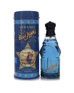 Blue Jeans by Versace Eau De Toilette Spray (New Packaging) 2.5 oz for Men