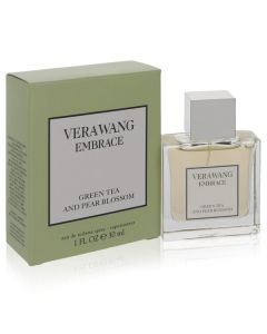 Vera Wang Embrace Green Tea And Pear Blossom by Vera Wang Eau De Toilette Spray 1 oz for Women