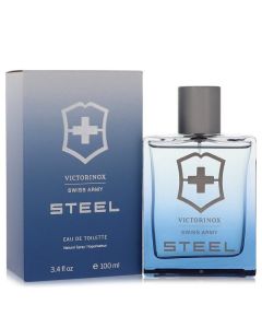 Swiss Army Steel by Swiss Army Eau De Toilette Spray   3.4 oz for Men