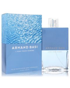 Armand Basi L'eau Pour Homme by Armand Basi Eau De Toilette Spray 4.2 oz for Men