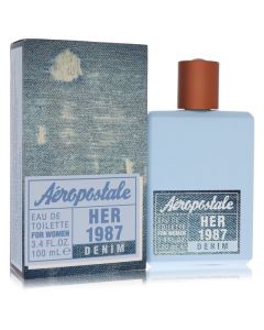 Aeropostale Her 1987 Denim by Aeropostale Eau De Toilette Spray 3.4 oz for Women