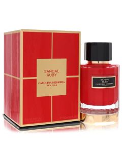 Sandal Ruby by Carolina Herrera Eau De Parfum Spray (Unisex) 3.4 oz for Women