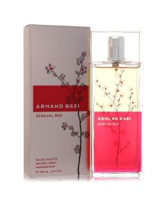 Armand Basi Sensual Red by Armand Basi Eau De Toilette Spray 3.4 oz for Women