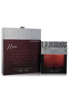 R U Serious Him by Rue Broca Eau De Parfum Spray 3.4 oz for Men