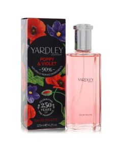 Yardley Poppy & Violet by Yardley London Eau De Toilette Spray 4.2 oz for Women