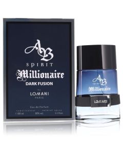 Spirit Millionaire Dark Fusion by Lomani Eau De Parfum Spray 3.3 oz for Men