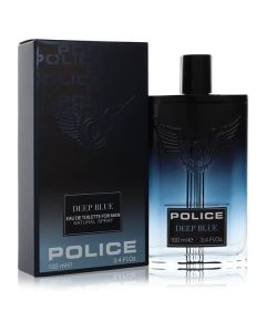 Police Deep Blue by Police Colognes Eau De Toilette Spray 3.4 oz for Men