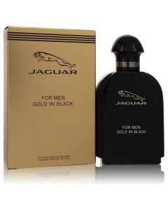 Jaguar Gold In Black by Jaguar Eau De Toilette Spray 3.4 oz for Men