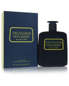 Trussardi Riflesso Blue Vibe by Trussardi Eau De Toilette Spray 3.4 oz for Men