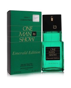 One Man Show Emerald by Jacques Bogart Eau De Toilette Spray 3.4 oz for Men