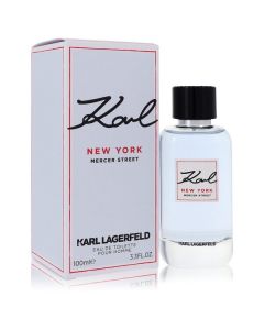 Karl New York Mercer Street by Karl Lagerfeld Eau De Toilette Spray 3.3 oz for Men