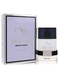 Ab Spirit Millionaire White Gold by Lomani Eau De Parfum Spray 3.3 oz for Men