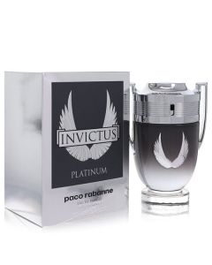 Invictus Platinum by Paco Rabanne Eau De Parfum Spray 3.4 oz for Men