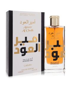 Ameer Al Oudh Intense Oud by Lattafa Eau De Parfum Spray (Unisex) 3.4 oz for Women