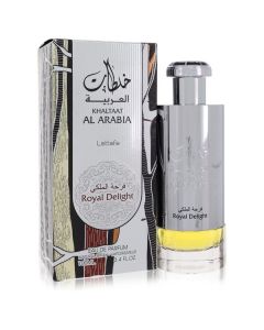 Khaltat Al Arabia Delight by Lattafa Eau De Parfum Spray (Unisex) 3.4 oz for Women