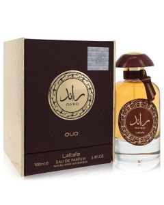 Raed Oud by Lattafa Eau De Parfum Spray (Unisex) 3.4 oz for Women