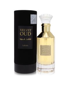 Lattafa Velvet Oud by Lattafa Eau De Parfum Spray (Unisex) 3.4 oz for Women