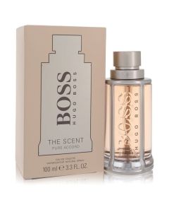 Boss The Scent Pure Accord by Hugo Boss Eau De Toilette Spray 3.3 oz for Men