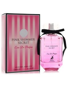 Pink Shimmer Secret by Maison Alhambra Eau De Parfum Spray 3.4 oz for Women