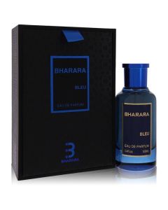 Bharara Bleu by Bharara Beauty Eau De Parfum Spray + Refillable Travel Spray (Unisex) 3.4 oz for Women