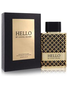 Hello By Lionel Richie by Lionel Richie Eau De Toilette Spray 3.4 oz for Men