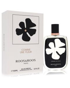 Roos & Roos Comme Une Fleur by Roos & Roos Eau De Parfum Spray (Unisex) 3.3 oz for Women