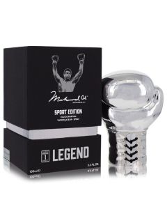 Muhammad Ali Legend Round 1 by Muhammad Ali Eau De Parfum Spray (Sport Edition) 3.3 oz for Men