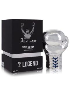 Muhammad Ali Legend Round 2 by Muhammad Ali Eau De Parfum Spray (Sport Edition) 3.3 oz for Men