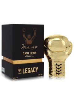 Muhammad Ali Legacy Round 4 by Muhammad Ali Eau De Parfum Spray (Classic Edition) 3.3 oz for Men