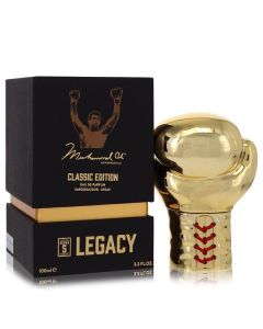 Muhammad Ali Legacy Round 5 by Muhammad Ali Eau De Parfum Spray (Classic Edition) 3.3 oz for Men