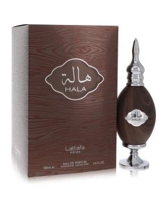 Lattafa Pride Hala Silver by Lattafa Eau De Parfum Spray 3.4 oz for Men