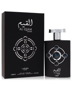 Lattafa Pride Al Qiam Silver by Lattafa Eau De Parfum Spray (Unisex) 3.4 oz for Men