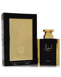 Lattafa Ajial by Lattafa Eau De Parfum Spray 3.4 oz for Men