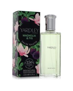 Yardley Magnolia & Fig by Yardley London Eau De Toilette Spray 4.2 oz for Women