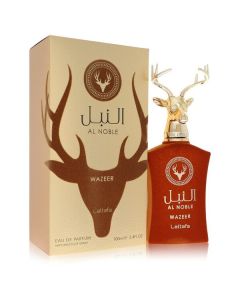 Lattafa Al Noble Wazeer by Lattafa Eau De Parfum Spray (Unisex) 3.4 oz for Women