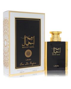 Lattafa Rouat Ajial by Lattafa Eau De Parfum Spray (Unisex) 3.4 oz for Women