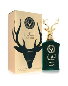 Lattafa Al Noble Safeer by Lattafa Eau De Parfum Spray (Unisex) 3.4 oz for Men