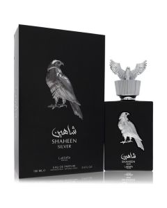 Lattafa Pride Shaheen Silver by Lattafa Eau De Parfum Spray (Unisex) 3.4 oz for Men