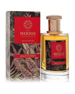 The Woods Collection Wild Roses by The Woods Collection Eau De Parfum Spray (Unisex) 3.4 oz for Women