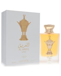 Lattafa Al Areeq Gold by Lattafa Eau De Parfum Spray (Unisex) 3.4 oz for Men