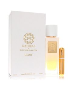 The Woods Collection Natural Glow by The Woods Collection Eau De Parfum Spray (Unisex) With Mini Refillable Spray 3.4 oz for Women